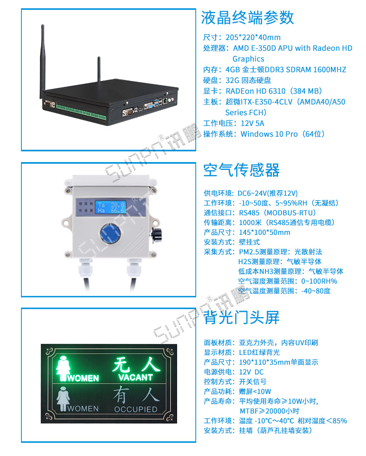 智慧公厕系统硬件