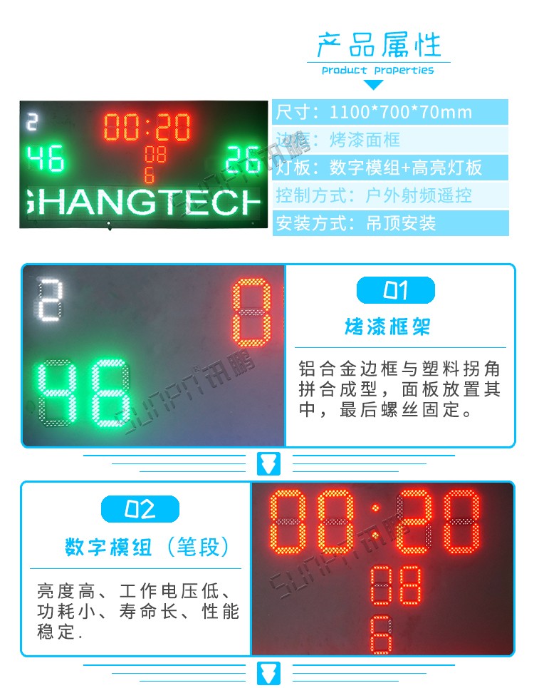 LED体育记分牌参数