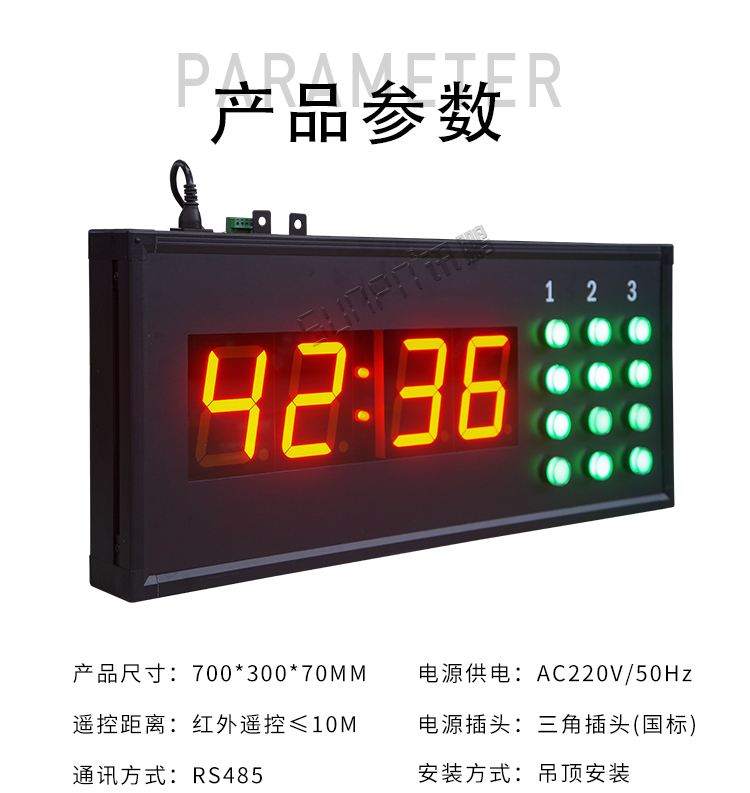 RS485数字通讯屏产品参数