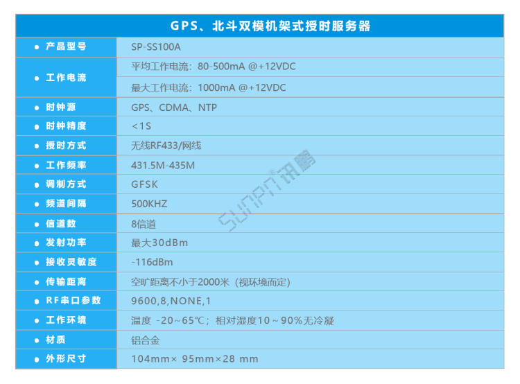 同步时钟服务器-GPS/CDMA无线服务器