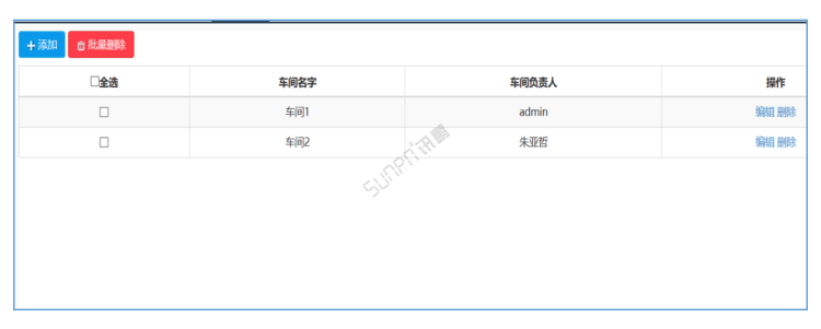 车间生产管理系统-车间管理