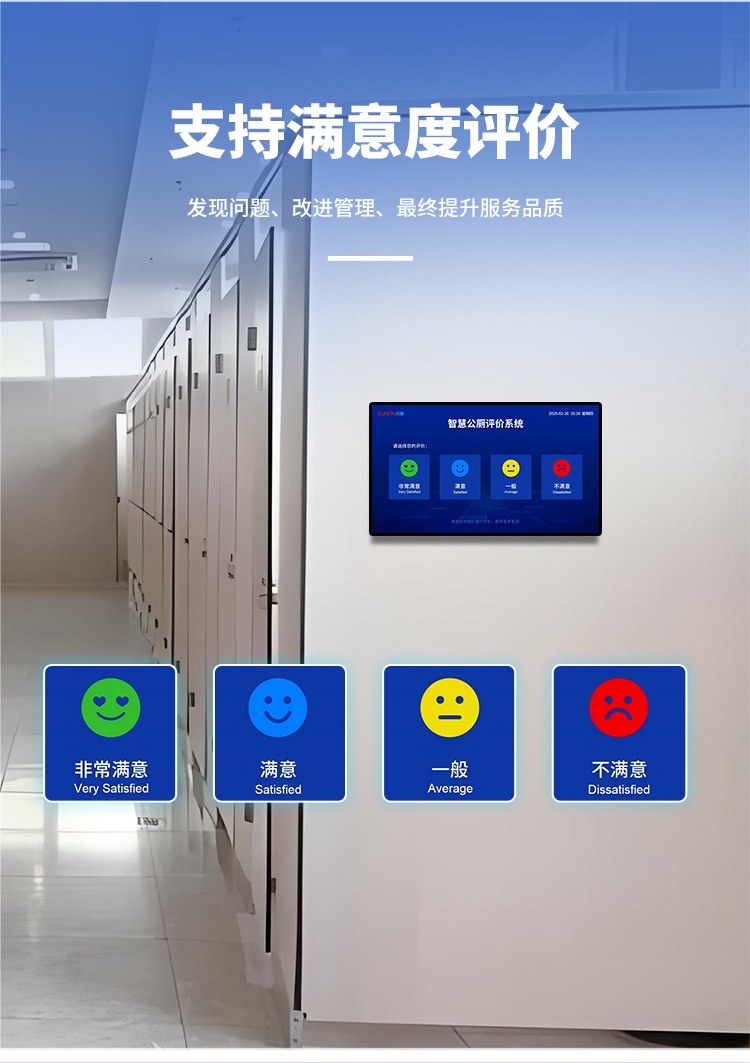 智慧公厕系统-支持满意度评价