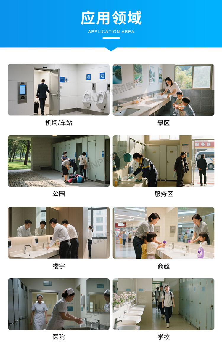 智慧公厕系统-应用领域