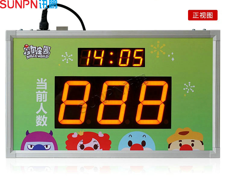 人数统计显示屏介绍