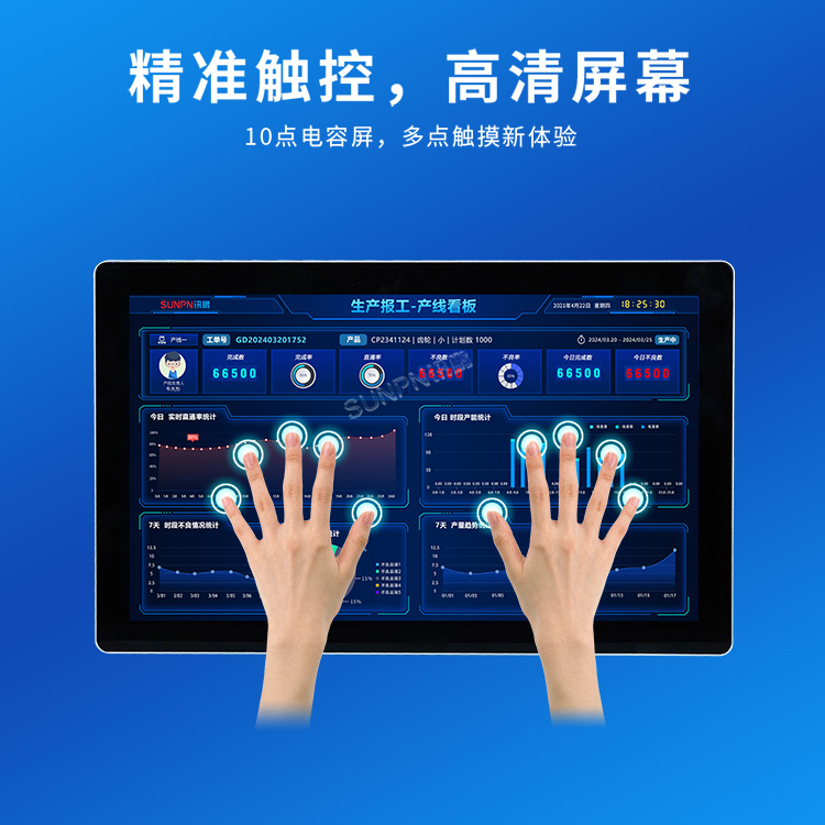 电容触控一体机-精准触控