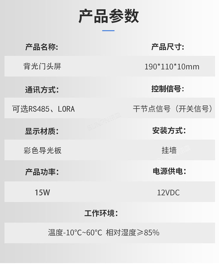 智慧状态引导屏材质说明 智慧状态引导屏材质说明
