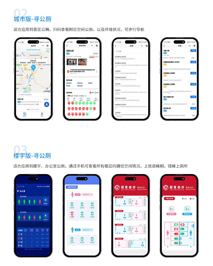厕所引导系统小程序