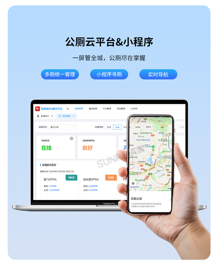 厕位监测系统-高效管理
