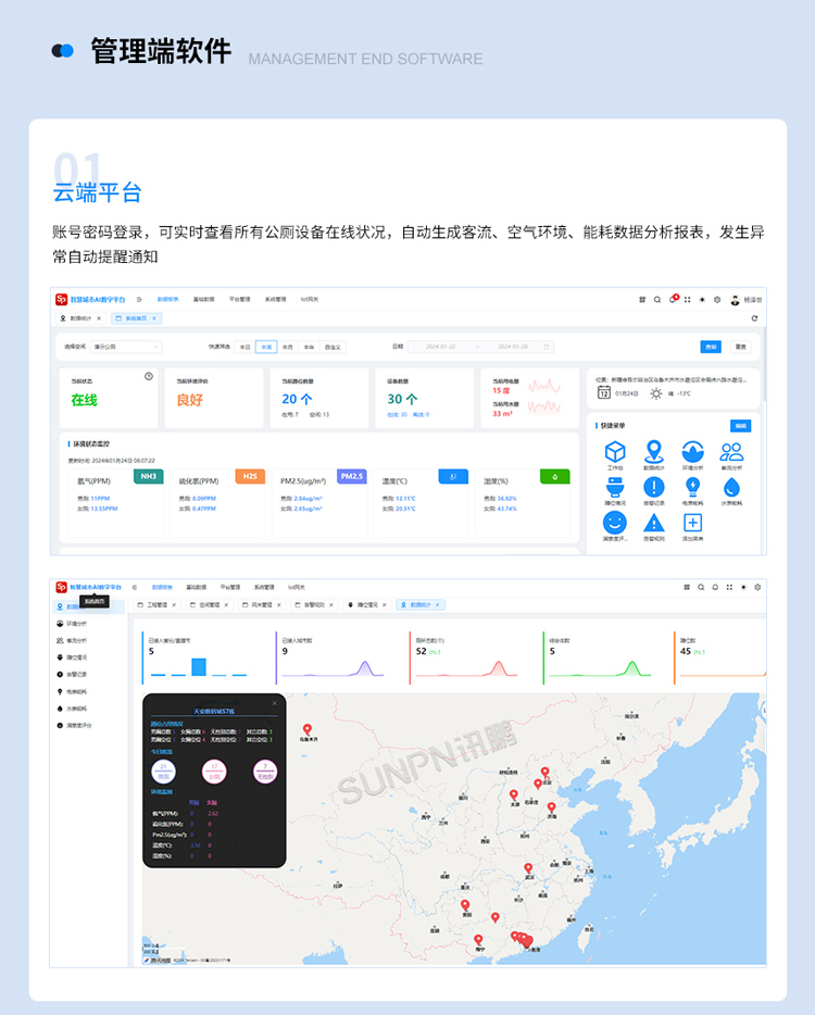 智慧公厕系统-网页云平台
